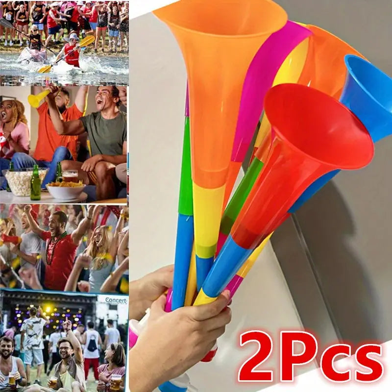 MMC Stadium Horn Multicolor Folding Megaphones Parties Holiday Events Concerts