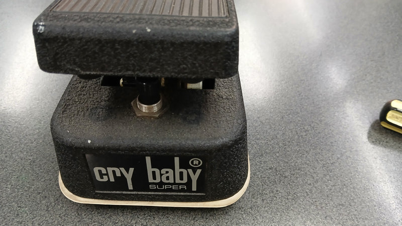 1970s Jen Crybaby Super Wah Pedal Made in Italy Model 250.422 Red Fasel