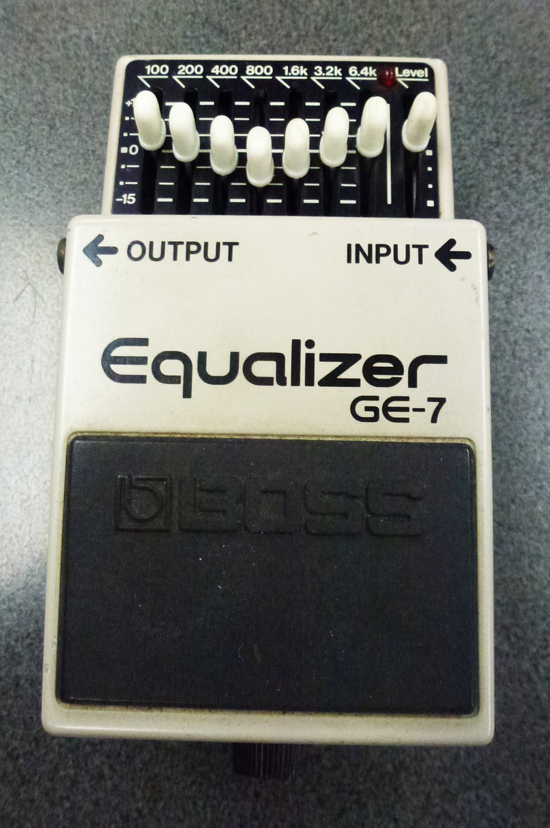 GE-7 Boss Equalizer 1982 MIJ Black Label