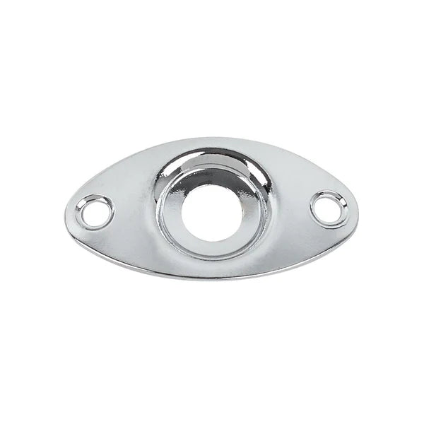 MMC Jack Plate Recessed Oval Chrome