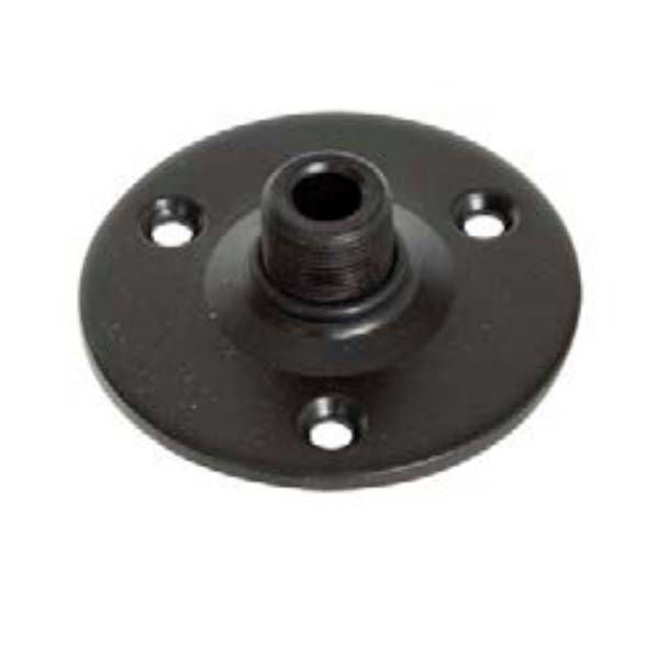 MMC Surface Mounting Diecast Base for Mic Goosenecks 5/8 Male Thread