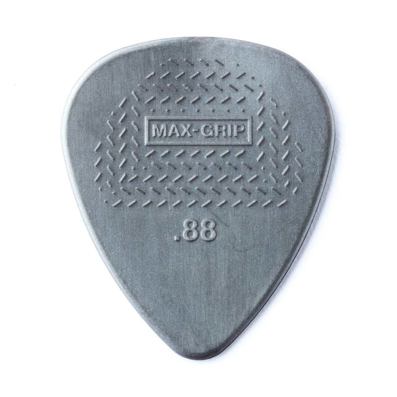 Jim Dunlop  Nylon Greys Max Grip .88mm Players Pack Guitar Pick (12 in a pack)