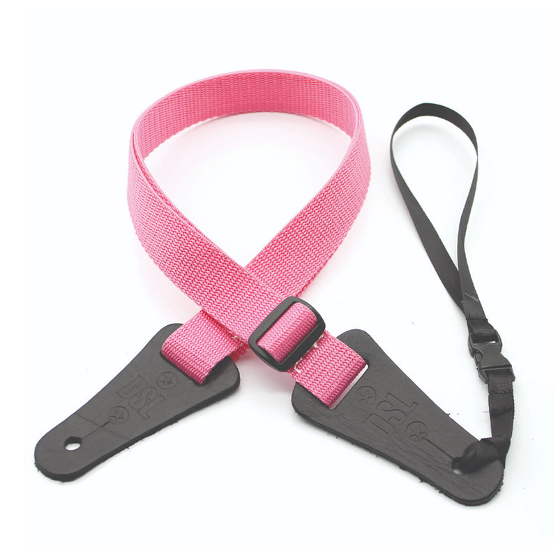 DSL POLY Ukulele Strap Pink Made In Australia