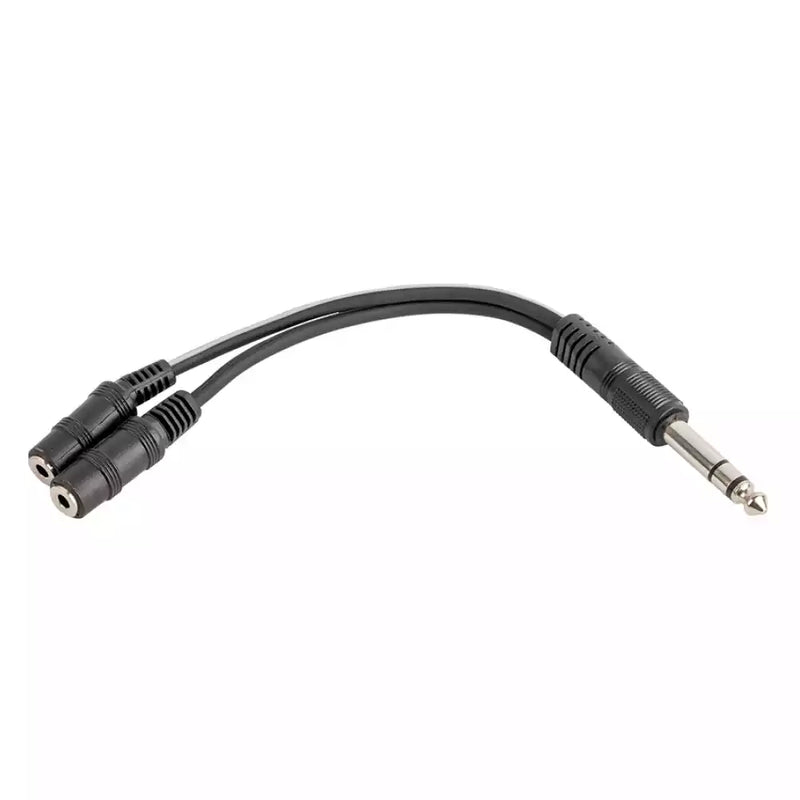 MMC Stereo Headphone Splitter Cable 6 Inch