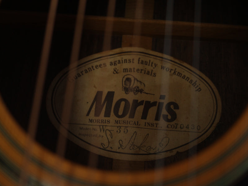 Morris W-35 Vintage Acoustic MIJ