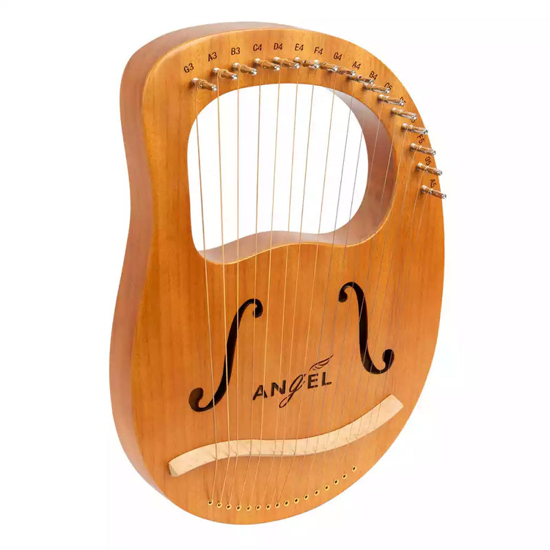 Angel Lyre Harp 16 Strings G3-A5  Natural Finish