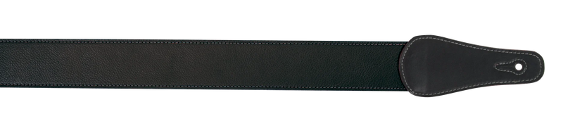 XTR 2" Black Suede Leather Guitar Strap