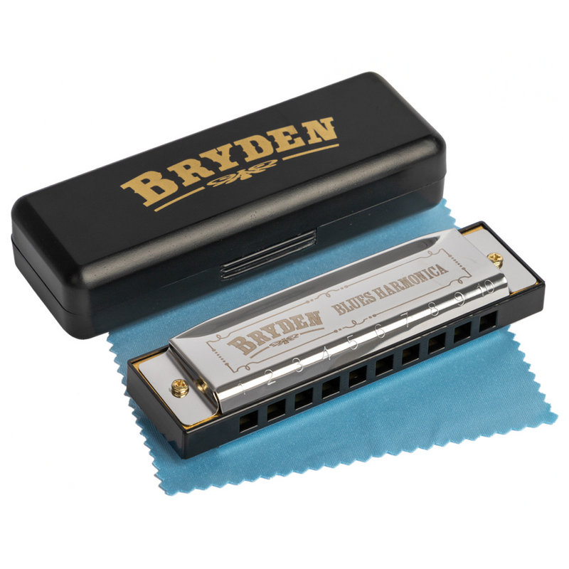 Bryden Diatonic Blues Harmonica Key Of E