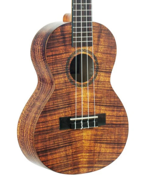 Mahalo Artist Elite Series Tenor Ukulele Flame Koa C/W Bag