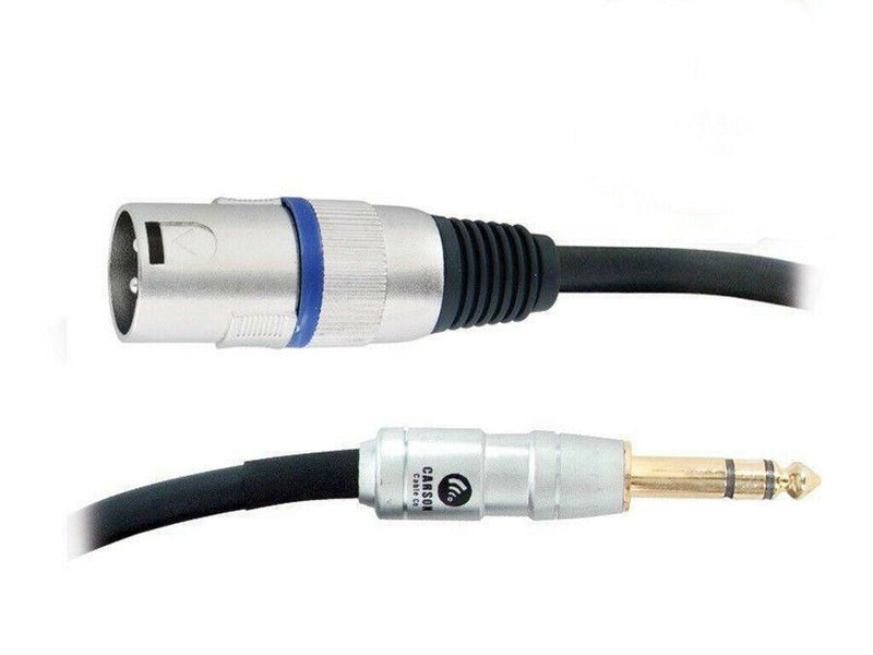 CARSON ROCKLINES AUDIO CABLE 6.3 TRS JACK PLUG (m) to XLR (f)