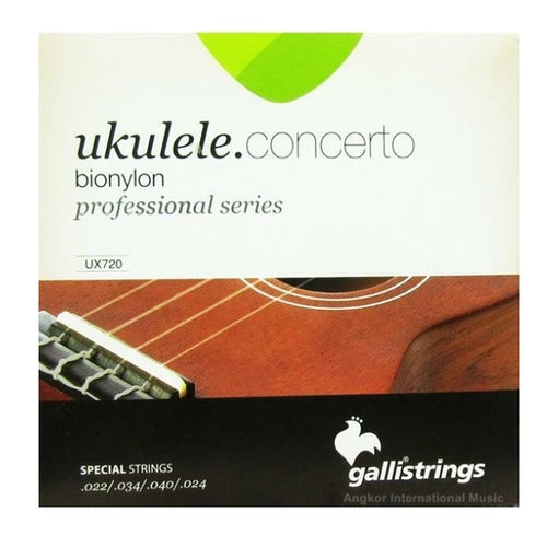 Galli String Set Concert Ukulele Strings  BIONYLON Professional Series