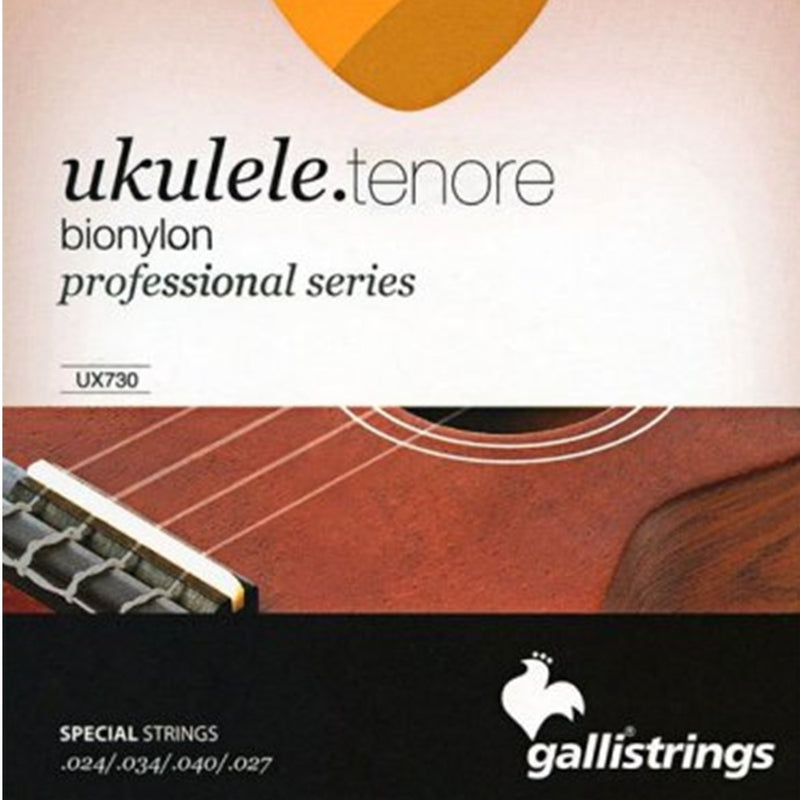 Galli String Set Tenor Ukulele Strings BIONYLON Professional Series