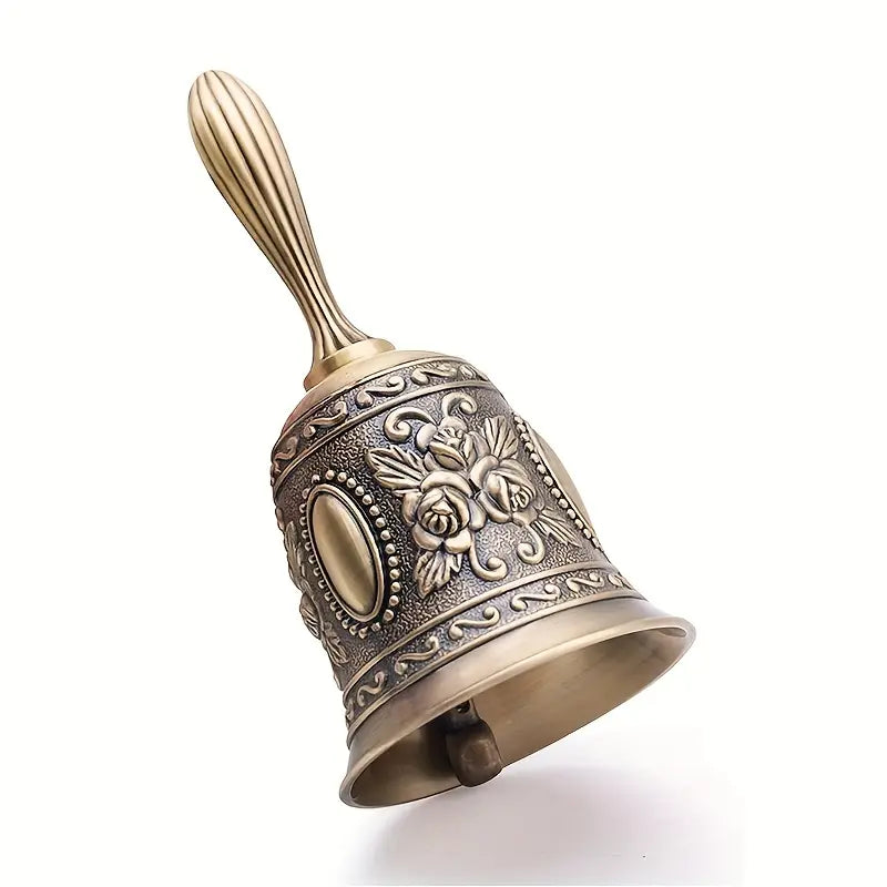 MMC Brass Hand Bell, Wedding Bells Eid Al-Adha Mubarak Call Bell 11.3cm X 5.4cm