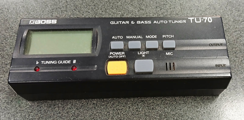 BOSS TU-70 Guitar/Bass AutoTuner