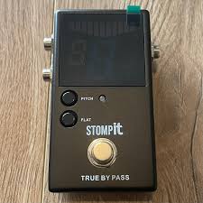 Stomp It True Bypass Chromatic Pedal Tuner