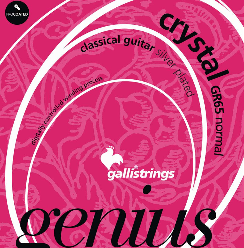 Galli Genius Crystal Normal Tension Classical Guitar Strings