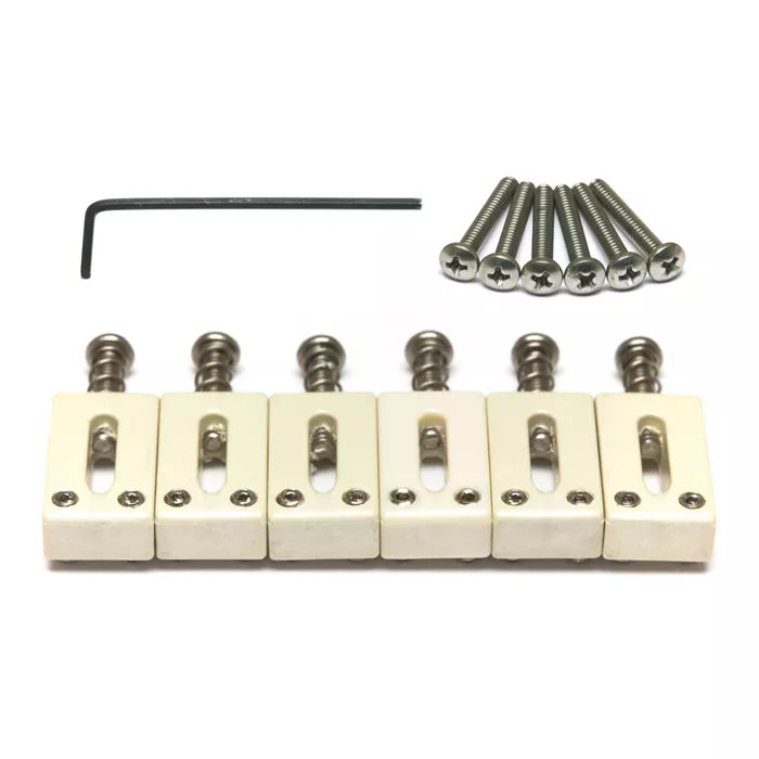 Graph Tech Tusq Saddles, Strat & Tele 2-3/16" String Spacing