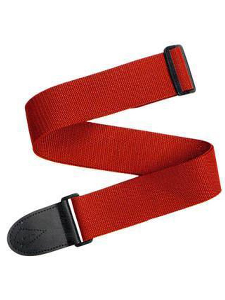 Fretz Red Poly Guitar Strap