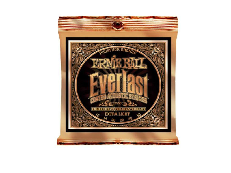 Ernie Ball 10-50 Everlast Phosphor Bronze Strings