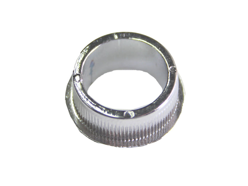 Bass Guitar Tuner Bushings Chrome 15mm Inner Diameter